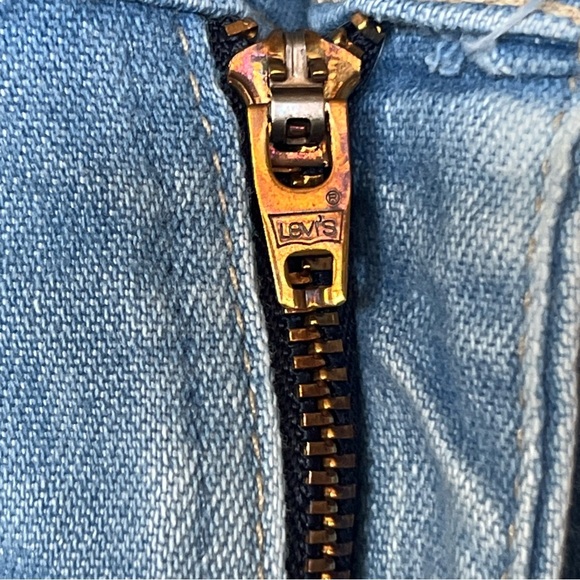 Vintage Levi's 530 with A Skosh More Room W32xL28 Blue Jeans-Orange Tab- USA - Picture 8 of 10